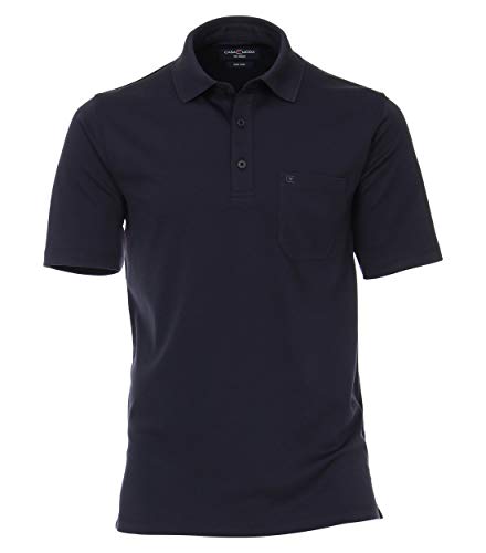 CASAMODA Polo-Shirt Uni sattes Dunkelblau 3XL von CASAMODA