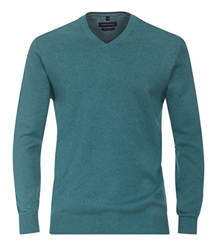 CASAMODA Pullover Uni Türkisblau L von CASAMODA