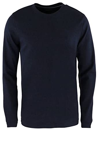 CASAMODA Shirt Langarm Rundhals Jersey Navy Größe L von CASAMODA