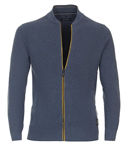 CASAMODA Strickjacke Uni Grünblau 4XL von CASAMODA