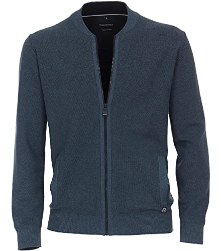 CASAMODA Strickjacke Uni Grünblau M von CASAMODA