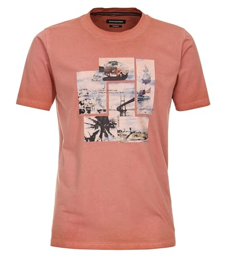 CASAMODA T-Shirt Print Hellrot L von CASAMODA