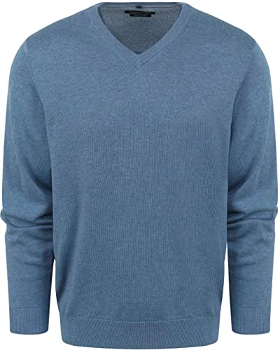 Casa Moda Herren Pullover V-Neck 196 Aqua bis Petrol - M von CASAMODA