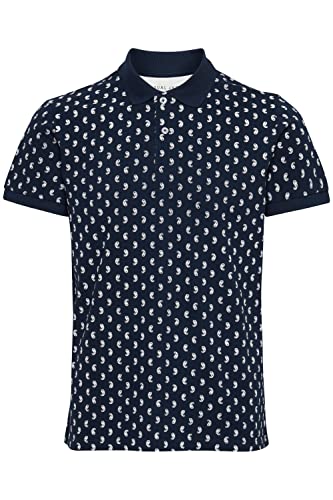 CASUAL FRIDAY CFTristanHerren Poloshirt Polohemd T-Shirt mit Polokragen aus 100% Baumwolle Gemustert, Größe:XL, Farbe:Navy Blazer (193923) von CASUAL FRIDAY