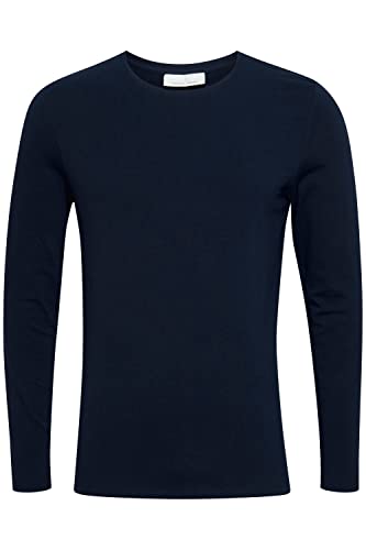 CASUAL FRIDAY CFTheo LS t-Shirt Herren Longsleeve Langarmshirt Shirt Basic Slim Fit, Größe:L, Farbe:Navy Blazer (193923) von CASUAL FRIDAY