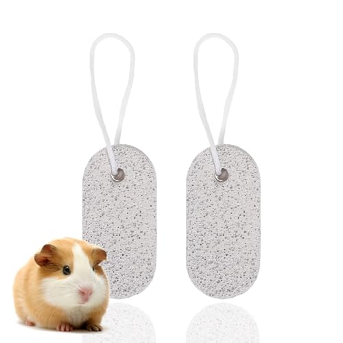 2 Stück Haustier Zähne Schleifstein Mineral 9x4.5cm Molaren Stein für Kaninchen Eichhörnchen Hamster und andere kleine Haustiere 2 Stück Haustier Zähne Schleifstein Mineral 9x4.5cm Molaren Stein für Kaninchen Eichhörnchen Hamster und andere kleine Haustiere von CATOR