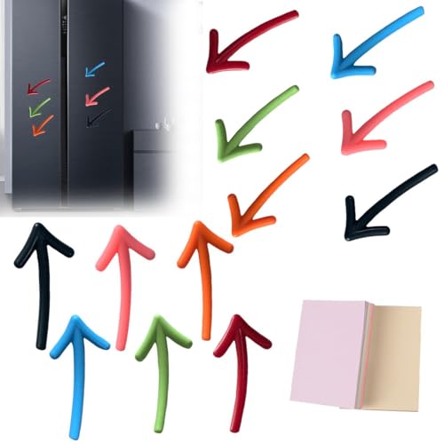 Magnetpfeile, 12 Stück 5.5 cm, Farbige Markierungspfeile, Grundschule Lehrerbedarf, mit 100 Haftnotizen, für Präsentationen, Büro & Haushalt Magnetpfeile, 12 Stück 5.5 cm, Farbige Markierungspfeile, Grundschule Lehrerbedarf, mit 100 Haftnotizen, für Präsentationen, Büro & Haushalt von CATOR