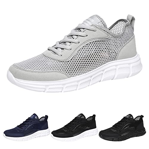 Bequeme Schuhe Schuhe Damen Sommer Elegant Turnschuhe Walkingschuhe Sportschuhe Plateau Schwarze Hallenschuhe Weiss Flache Sommerschuhe Frauen Leichte Slip-On Outdoor Freizeit Sneaker Laufschuhe von CAUYDY