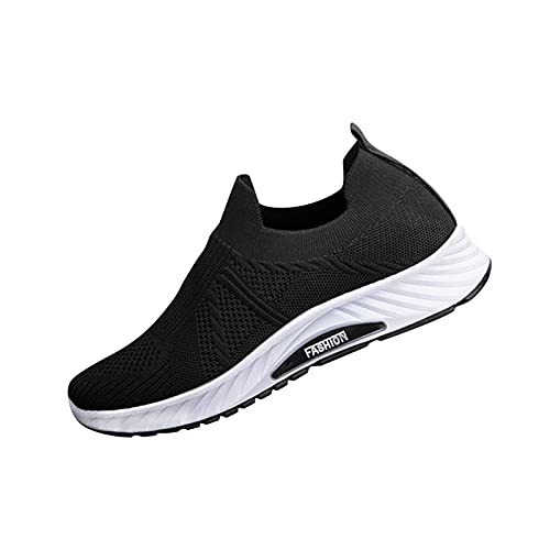 Bequeme Schuhe Sneaker Damen Weiss Plateau Schlüpfen Running Schnürhalbschuhe Sommer Schuhe Freizeit Walkingschuhe Luftkissenschuhe Mode Fitnessstudio Laufschuhe Freizeitschuhe Für Sporthalle Outdoor von CAUYDY