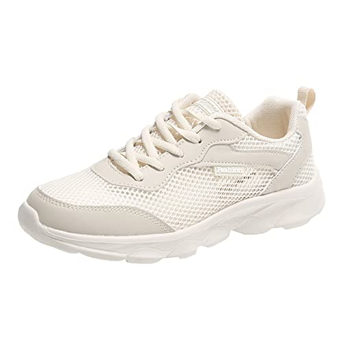 CAUYDY Schuhe Damen chuhe Damen Sneaker Elegante Stoßfest Damenschuhe Herbst Für Sporthalle Outdoor Jogging Turnschuhe Running Weiche Leichte Schnürschuhe Lässige Halbschuhe Stoffschuhe von CAUYDY