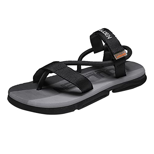 CAUYDY Sicherheitsschuhe Herren Leicht Herren Strings Flip Flops Sandalen Strapazierfähige Hausschuhe für Strand Sommer Slip Comfort Fit Sandalen von CAUYDY