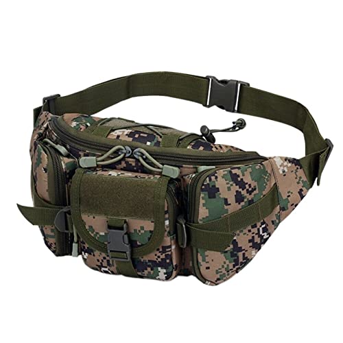 CCAFRET Brusttasche Herren Men's Practical Waist Bag Outdoor Bag Camping Hiking Belt Bag (Color : C) von CCAFRET