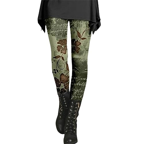 CCOOfhhc Thermo Leggings Damen Winter Dicke Fleece Thermo Sport Sporthose Legging Hohe Taille Bunt Lang Thermohose Thermounterwäsche Einfarbig Gefüttert Laufen Winter-Thermohose Freizeithose von CCOOfhhc