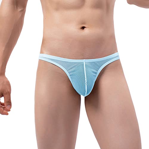 CCOOfhhc Herren Brief Unterwäsche Jockstrap Niedriger Taille String Unterhose Weiche Nähte Laufhosen Durchsichtig für Männer Brief Sheer mit O-Ring Tanga Baumwolle Sexy Funktionsunterhose Bikinislips von CCOOfhhc