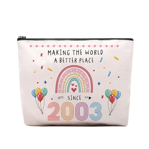 CEASQVAA Make-up-Tasche zum 13. Geburtstag, lustige 2011 Geburtstagsdekoration, Make-up-Tasche für sie, Schwester, Tochter, Nichte, niedliche Kosmetiktasche, Reisetasche, 21 CEASQVAA Make-up-Tasche zum 13. Geburtstag, lustige 2011 Geburtstagsdekoration, Make-up-Tasche für sie, Schwester, Tochter, Nichte, niedliche Kosmetiktasche, Reisetasche, 21 von CEASQVAA
