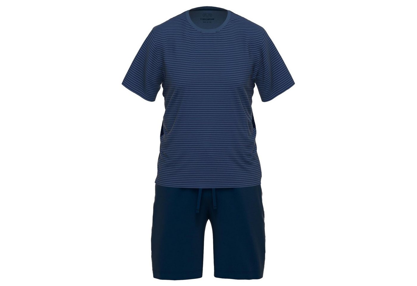 CECEBA Pyjama Herren Schlafanzug, 2-tlg. Set - Shorty, kurz von CECEBA