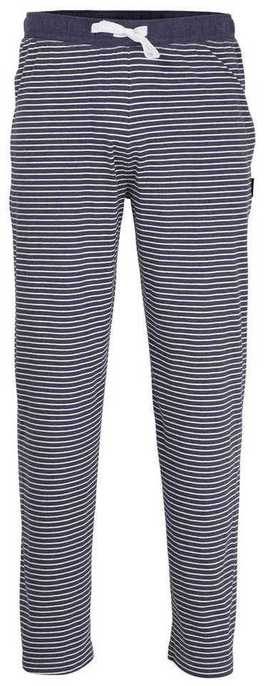 CECEBA Pyjamahose Herren Pyjama Hose gestreift (1-tlg) auch in großen Größen Baumwolle von CECEBA