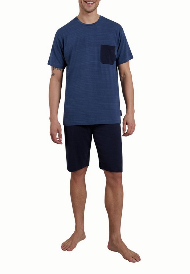 CECEBA Shorty CECEBA Herren Shorty blau uni (1 tlg) von CECEBA