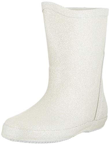 CELAVI Unisex-Kinder Wellies with Glitter Gummistiefel, Silver,25 EU von Celavi