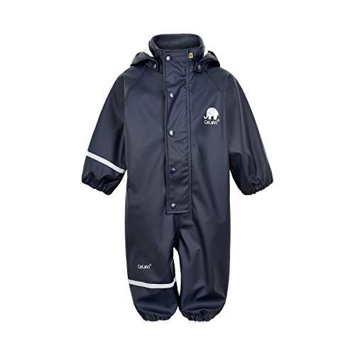 CeLaVi Unisex Basic PU rain Suit Regenjacke, Dark Navy, 70 von Celavi