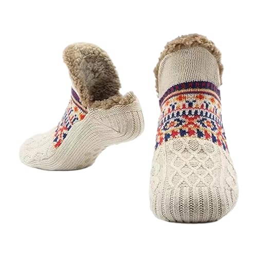 Winter-Bodensocken, Herbst-Slipper-Socken, rutschfeste Bodensocken, warme Bodensocken, gemütliche Bodensocken, dicke Bodensocken für Wohnzimmer, Spielzimmer, Esszimmer, Schlafzimmer, Arbeitszimmer, we von CENMOO