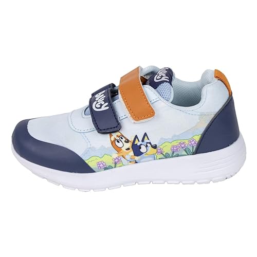 CERDÁ LIFE'S LITTLE MOMENTS Bluey Sneaker, Blau und Orange, 30 EU von CERDÁ LIFE'S LITTLE MOMENTS