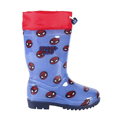 CERDÁ LIFE'S LITTLE MOMENTS Gummistiefel Jungen mit verstellbarem Gummizug für besseren Tragekomfort und minimales Wassereindringen, Blau, 27 EU von CERDÁ LIFE'S LITTLE MOMENTS