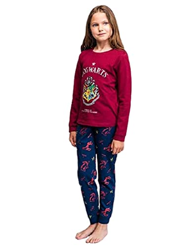 CERDÁ LIFE'S LITTLE MOMENTS Herren Harry Potter Winter Schlafanzug Lang Baumwolle 100% -Zusammenpassende Familien Pyjama-Offizielle Warner Bros Lizenz, Rot, M von CERDÁ LIFE'S LITTLE MOMENTS