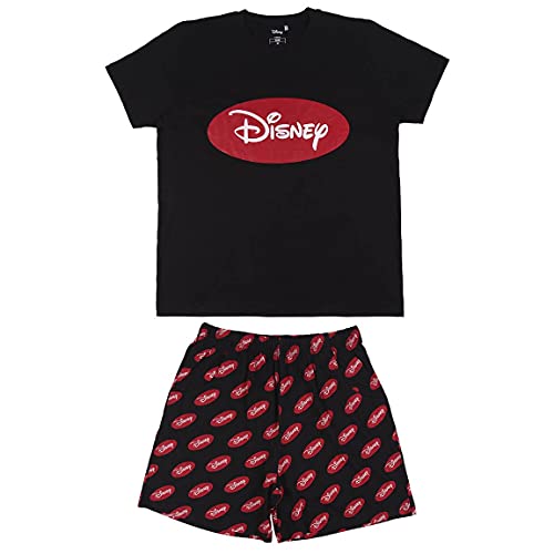 CERDÁ LIFE'S LITTLE MOMENTS Herren Pijama Corto Hombre de Licencia Oficial Mickey Mouse Kurzpyjama-Offizielle Disney Lizenz, Schwarz, Estándar-ajuste adecuado a la Talla indicada von CERDÁ LIFE'S LITTLE MOMENTS