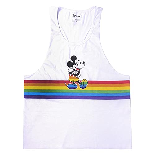 CERDÁ LIFE'S LITTLE MOMENTS Herren Tank Top Ärmelloses Shirt Damen Pride-Offizielle Disney Lizenz, Bunt, XL (5er Pack) von CERDÁ LIFE'S LITTLE MOMENTS