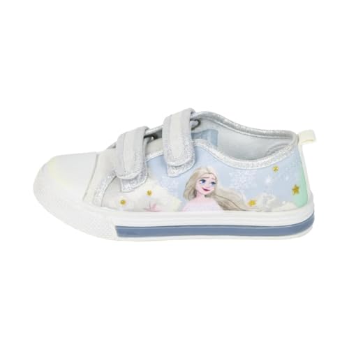 CERDÁ LIFE'S LITTLE MOMENTS Jungen Mädchen Frozen Kinderturnschuhe Sneaker, White and Blue, 28 EU von CERDÁ LIFE'S LITTLE MOMENTS