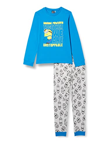 CERDÁ LIFE'S LITTLE MOMENTS Jungen Pyjama Familier Jeu d'Hiver de Les Minions 100% Coton Avec T-Shirt et Pantalon-Licence Officielle Universal Studios Pyjamaset, Bleu, 6 ans von CERDÁ LIFE'S LITTLE MOMENTS