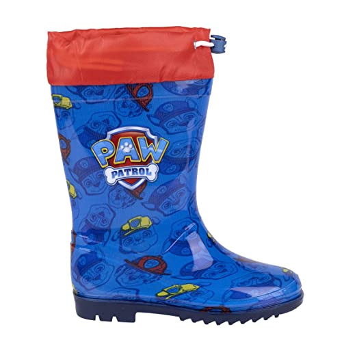 CERDÁ LIFE'S LITTLE MOMENTS Paw Patrol Jungen mit verstellbarem Gummizug für besseren Tragekomfort und minimales Wassereindringen Gummistiefel, Blau, 22 EU von CERDÁ LIFE'S LITTLE MOMENTS