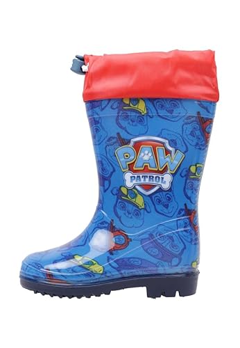 CERDÁ LIFE'S LITTLE MOMENTS Paw Patrol Jungen mit verstellbarem Gummizug für besseren Tragekomfort und minimales Wassereindringen Gummistiefel, Blau, 24 EU von CERDÁ LIFE'S LITTLE MOMENTS