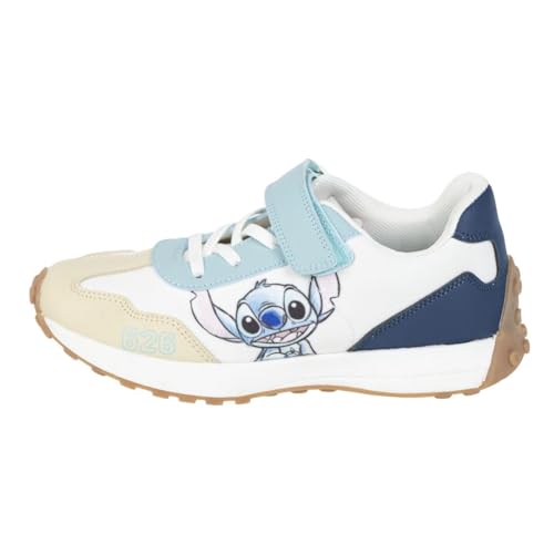 CERDÁ LIFE'S LITTLE MOMENTS Stitch Sneakers für Kinder Sneaker, White and Blue, 37 EU von CERDÁ LIFE'S LITTLE MOMENTS