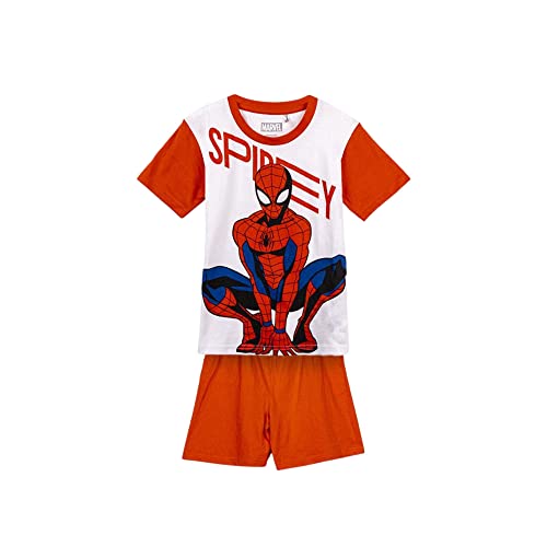 CERDÁ LIFE'S LITTLE MOMENTS Unisex Baby Schlafanzug für Kinder Spiderman Sommerpyjama für Jungen, rot und weiß, 3 Jahre von CERDÁ LIFE'S LITTLE MOMENTS