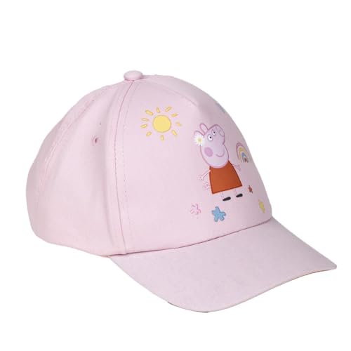 CERDÁ LIFE'S LITTLE MOMENTS Unisex Kids Peppa Pig Kindermütze Cap, Pink, Einheitsgröße von CERDÁ LIFE'S LITTLE MOMENTS