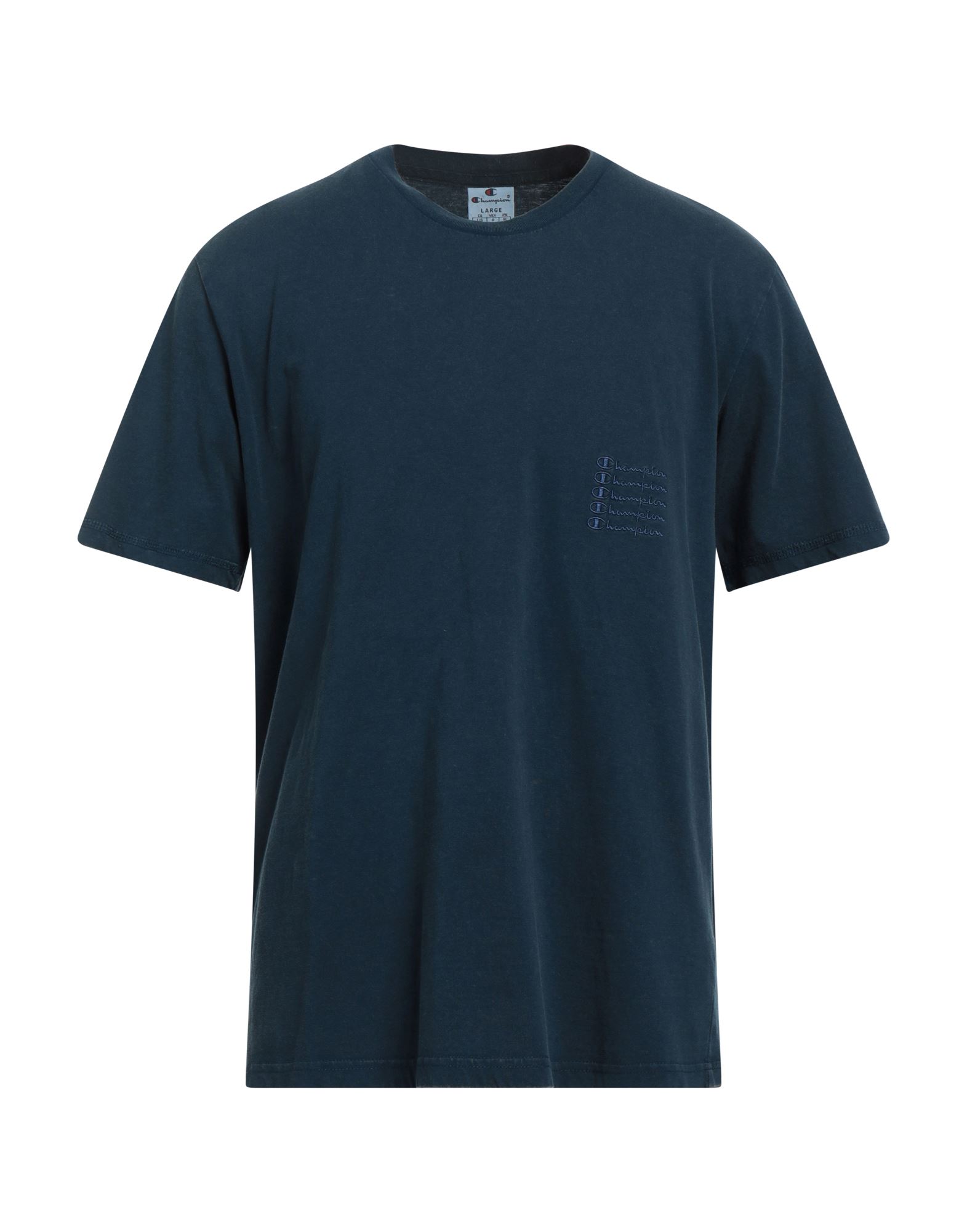 CHAMPION T-shirts Herren Marineblau von CHAMPION