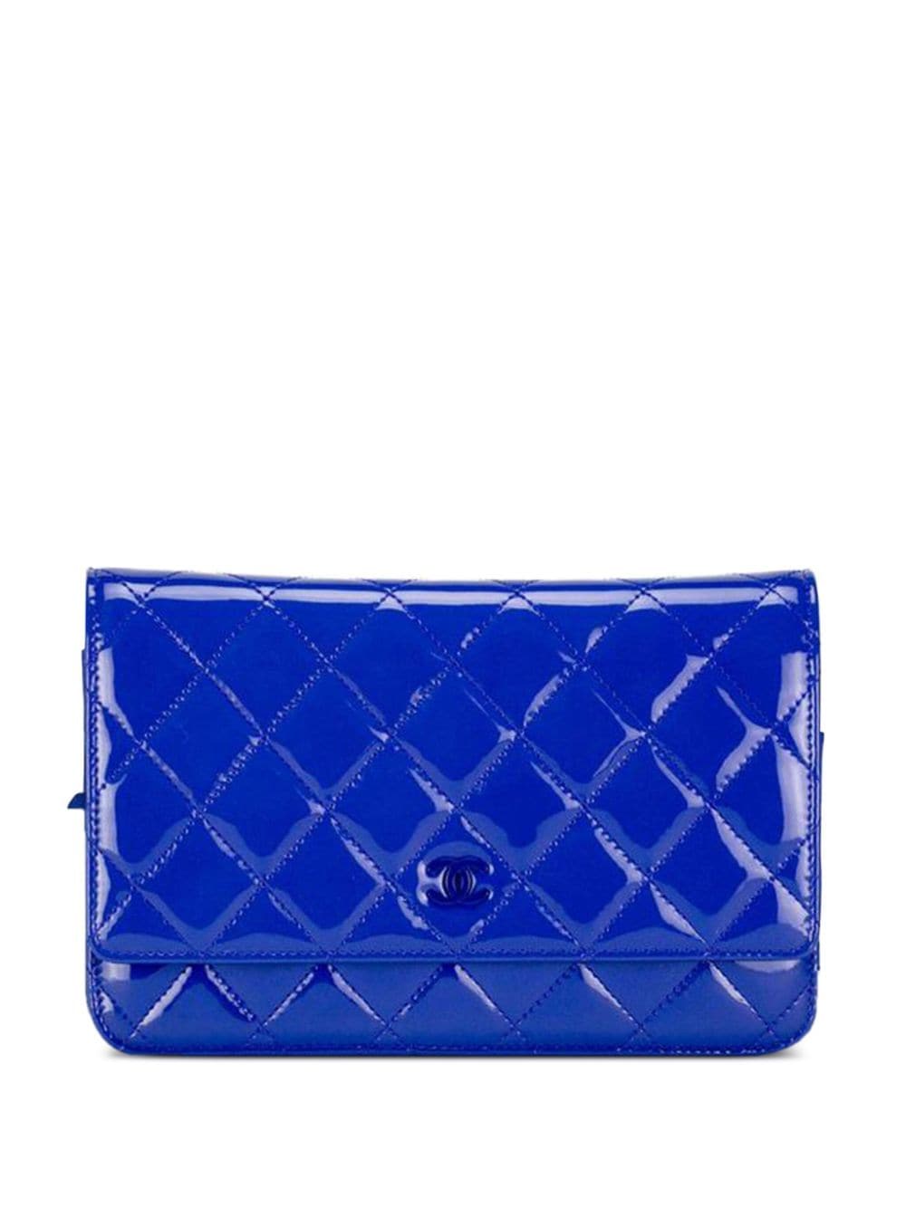 CHANEL Pre-Owned Gesteppte Umhängetasche - Blau von CHANEL Pre-Owned