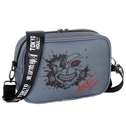 CHENMA Anime Handtasche Umhängetasche Crossbody Abendtasche Citytasche Schultertasche Handbag mit breitem Schultergurt Tokyo Ghoul von CHENMA