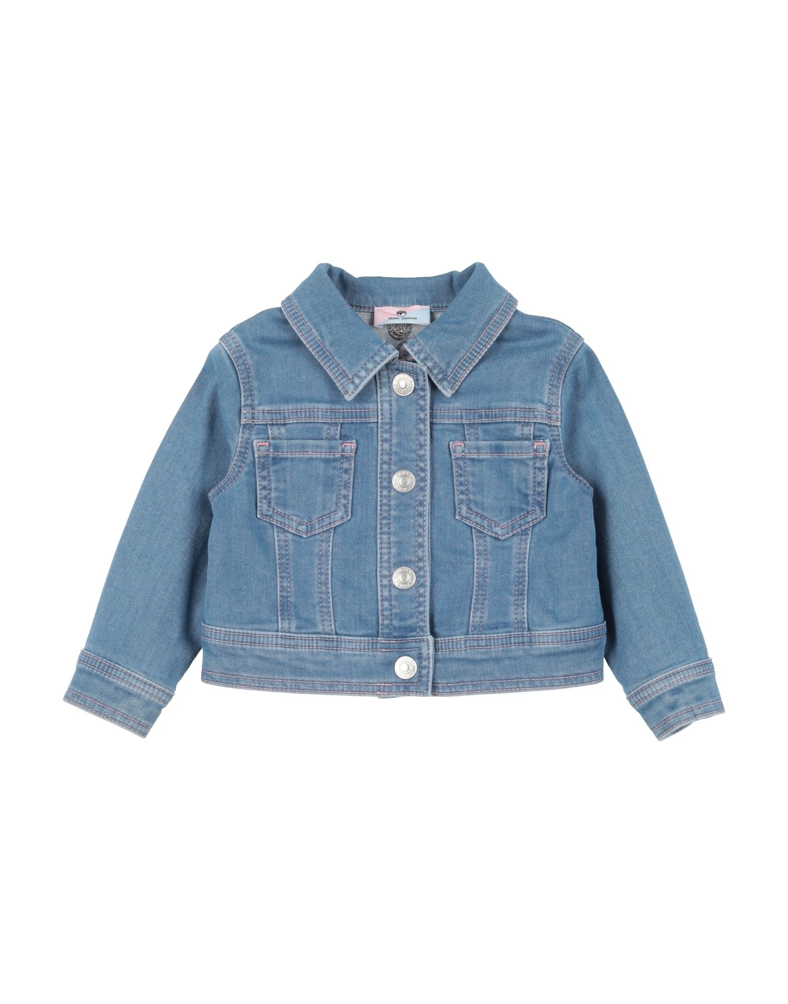 CHIARA FERRAGNI Jeansjacke/-mantel Kinder Blau von CHIARA FERRAGNI