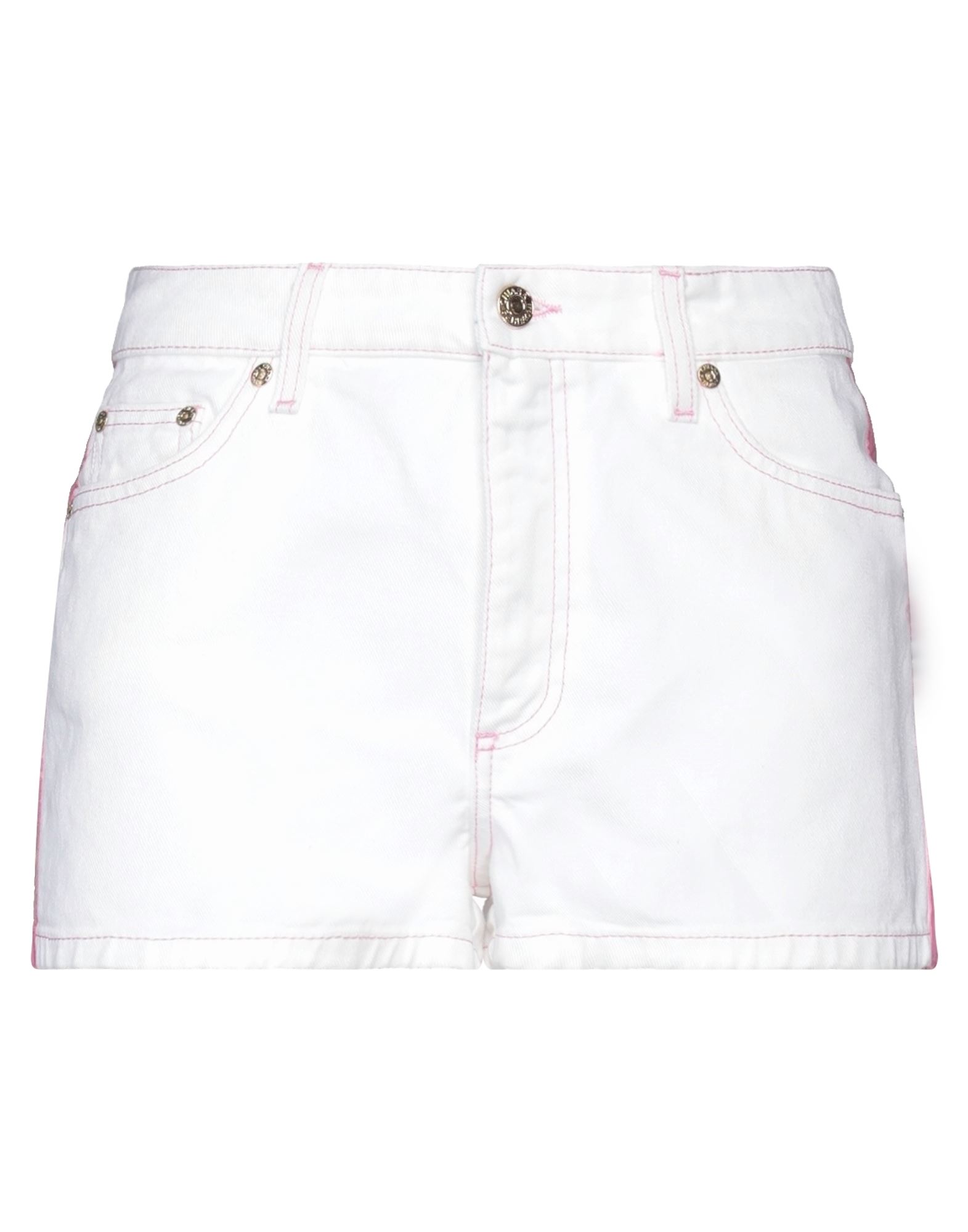 CHIARA FERRAGNI Jeansshorts Damen Weiß von CHIARA FERRAGNI