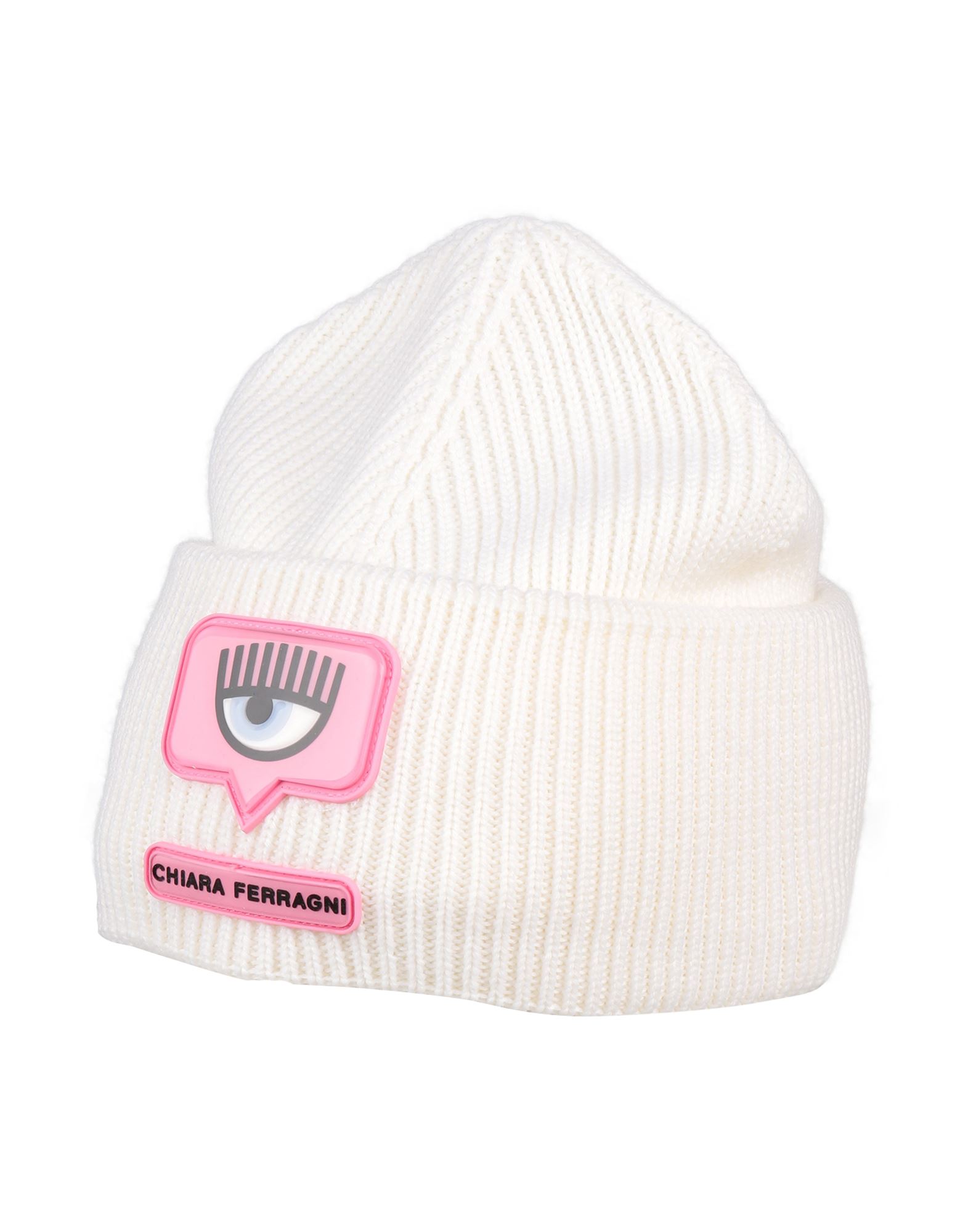 CHIARA FERRAGNI Mützen & Hüte Damen Elfenbein CHIARA FERRAGNI Mützen & Hüte Damen Elfenbein von CHIARA FERRAGNI