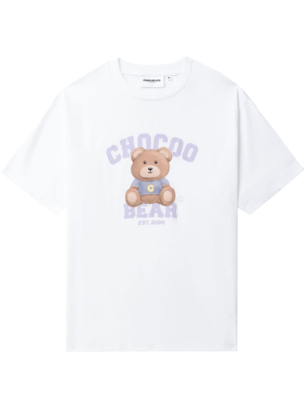 CHOCOOLATE Chocoo Bear T-Shirt - Weiß von CHOCOOLATE