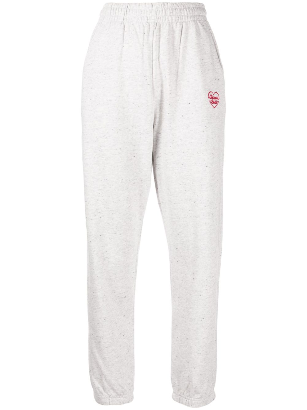 CHOCOOLATE Jogginghose mit Logo-Stickerei - Grau von CHOCOOLATE