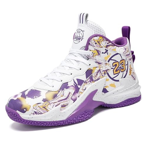 CHRRUXIN Herren Basketballschuhe High Top Sportschuhe Casual Atmungsaktiv Tennis Schuhe Herren Gym Sneaker Hallenschuhe CHRRUXIN Herren Basketballschuhe High Top Sportschuhe Casual Atmungsaktiv Tennis Schuhe Herren Gym Sneaker Hallenschuhe von CHRRUXIN