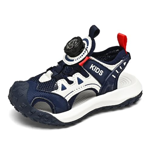 CHRRUXIN Kinder Sandalen Jungen Mädchen Strandschuhe Kindersandale Outdoor Geschlossene Zehe Sandalen Sommer Schuhe Wanderschuhe Beach Pool Sneakers von CHRRUXIN