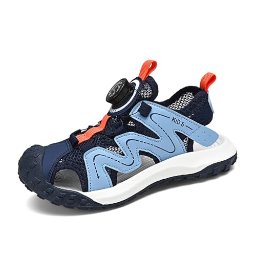 CHRRUXIN Kinder Sandalen Jungen Mädchen Strandschuhe Kindersandale Outdoor Geschlossene Zehe Sandalen Sommer Schuhe Wanderschuhe Beach Pool Sneakers von CHRRUXIN