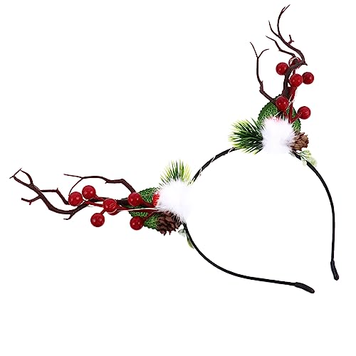 1 Stk Elchhorn Stirnband Geschenk Haarband Für Weihnachten Schöne Stirnbänder Weihnachtshaarband Dekoratives Haarband Haarschmuck Elchhörner Kind von CIMAXIC