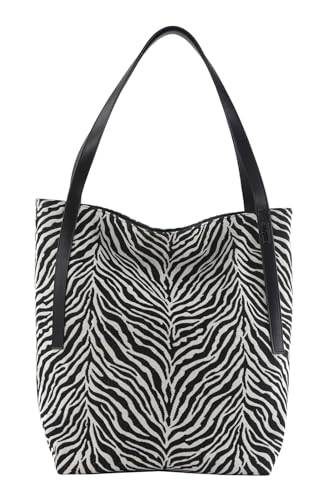 CINQUE Rhianna Shopper Black/White von CINQUE